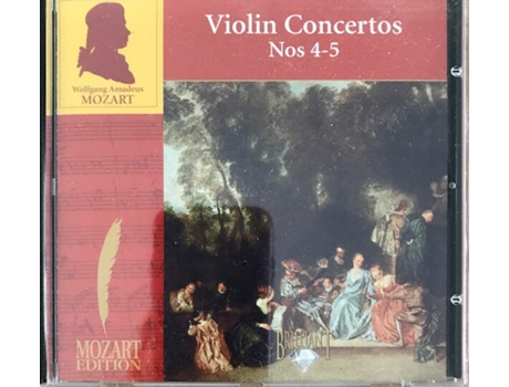Cd Violin Concertos Nos 4-5 Brilliant Classics