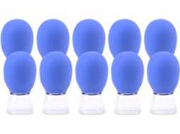 Conjunto de Ventosas de Silicone para Rosto, Pele e Músculos SFUSHOS