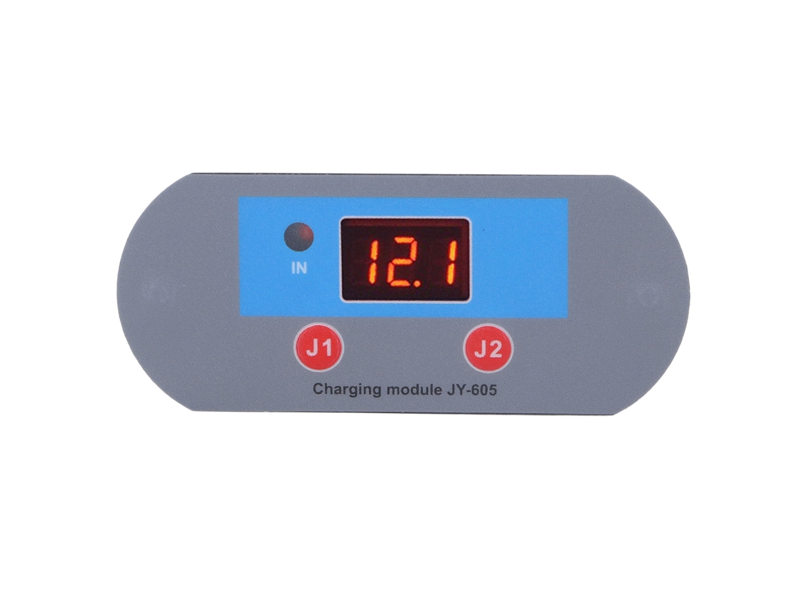 Módulo de Controle de Carga Bateria 12v com Display Digital e Proteção Contra Sobrecarga