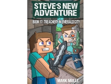 Livro Steves New Adventure Book 17 Treachery in Emerald City de Mark Mulle (Inglês)