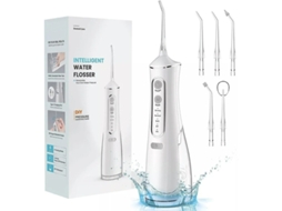 Irrigador Oral Yizhood Flosser De Água Sem Fio 4 Modos E 5 Pontas