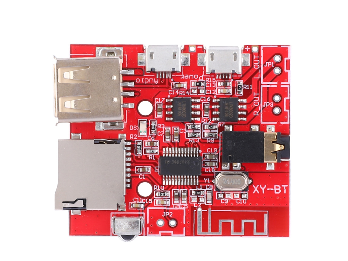 Laxiscreed Placa De Decodificação Bluetooth 4.1 Para Mp3 Com Controle Remoto Para Sistema De Som Automóvel