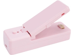 1 Mini Saco Rosa, Recarregável, Seladora Térmica Para Lanches, Seladora Térmica Manual, Para Selagem E Conservação De Alimentos, 1 St