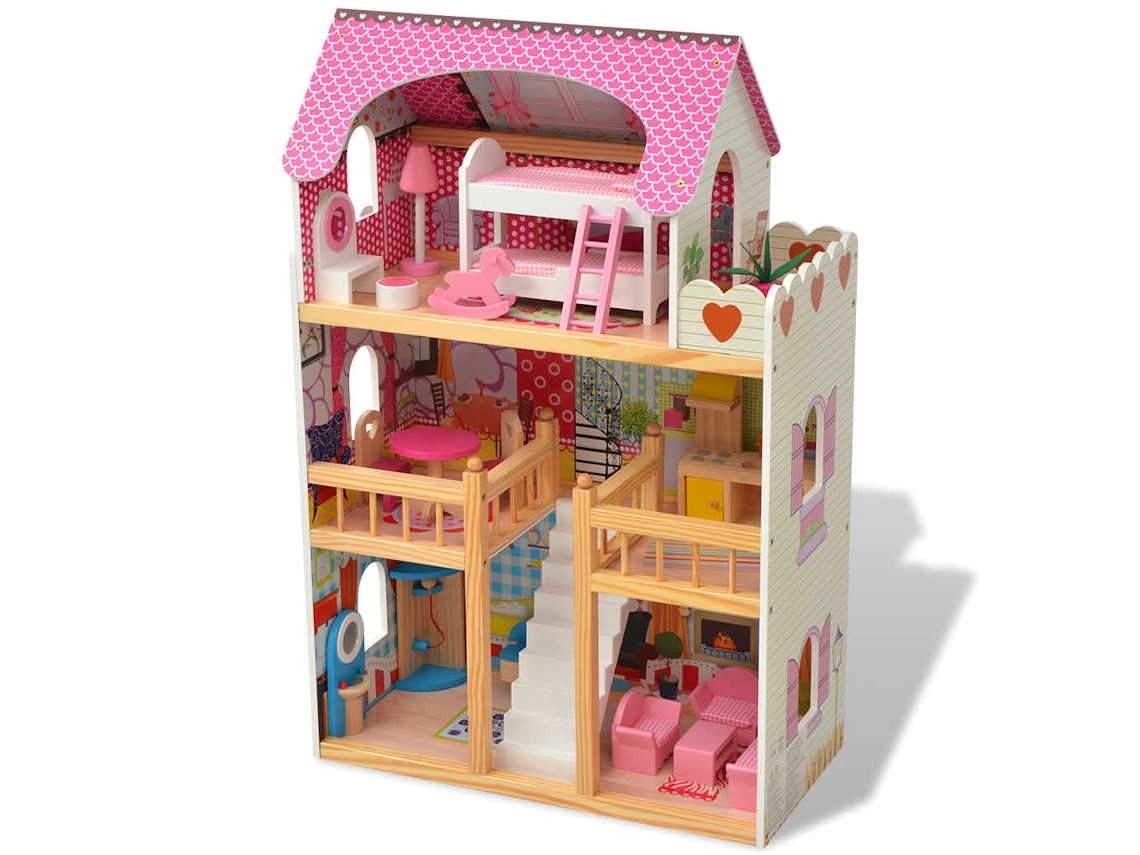 Casa de bonecas VIDAXL MDF