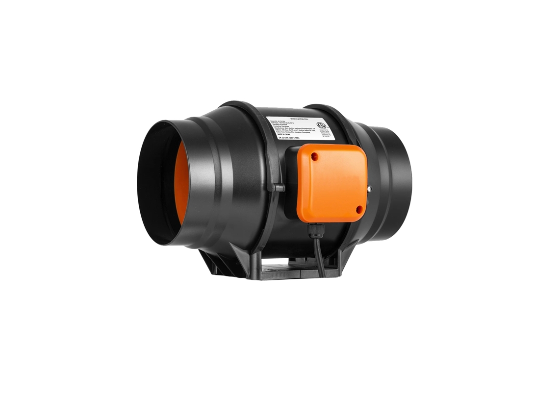 Ventilador De Duto Inline, Controle De Velocidade Variã¡vel, Operaã§ã£o Silenciosa, Ac 6 Polegadas Oem