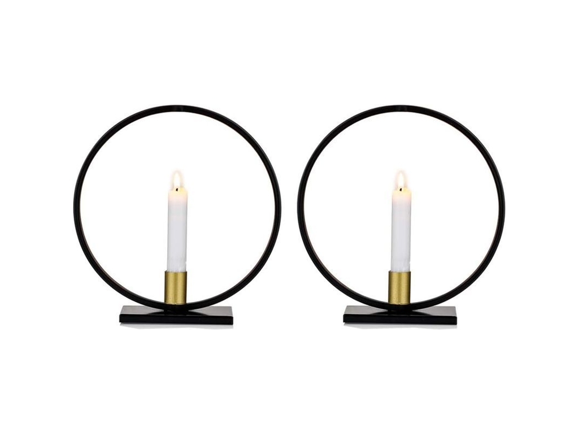 Soporte De Velas Candelabro Geométrico, Centrepiece De Mesa Para Salón Y Comedor