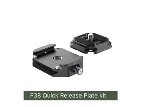 WT-33 Placa Do Sistema de Libertação Rápida F38 para Câmaras Dslr de 1/4'' e 3/8''