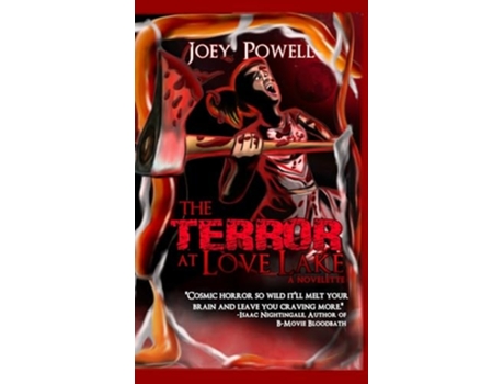 Livro The Terror at Love Lake de Joey Powell (Inglês)