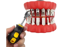 Conjunto De Bits Chave Fenda Magnéticos Com Design Ergonômico