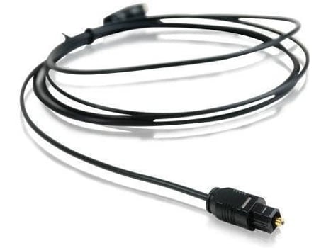 Cabo Fibra Ótica PURELINK (Toslink - 5 m - Preto)