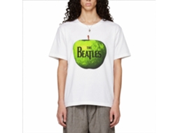 The Beatles Apple T-shirt White Unisex Adults Size:xxl