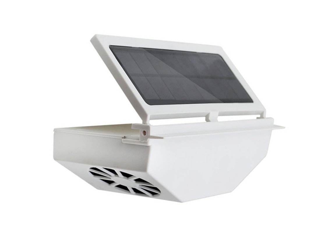 Ventilador Solar Para Janela De Carro, Aquecedor Solar Abs De 1200mah, Acessórios De Refrigeração Para Carros Em Festas