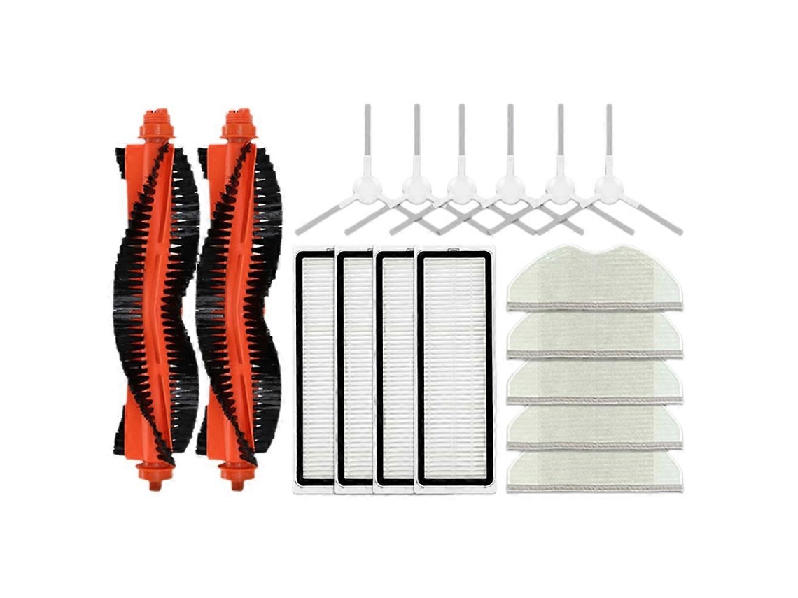 Para Xiaomi Robô Aspirador S40c / E101 Acessórios Principal Escova Lateral Hepa Filtro Pano Esfregão Reposição Peças Sobressalentes
