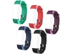 Conjunto De 5 Pulseiras Substituição Ajustáveis Para O Smartwatch