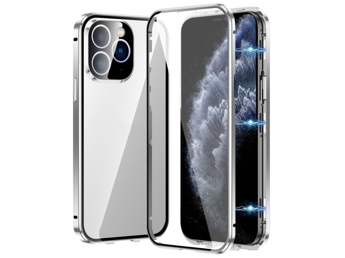 Capa De Vidro Temperado Hd Para Iphone 11 Pro - Fecho Magnético Duplo