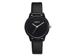 Reloj Hombre Gaiety Estilo Simple Negocios Correa Pu Dial Redondo Analógico Cuarzo