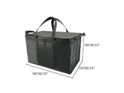 Bolsa Térmica Dobrável Xxxl Grande Com Zíper, Reutilizável, Ideal Para Manter Alimentos Quentes Ou Frios, Perfeita Para Serviços De Buffet E Tran