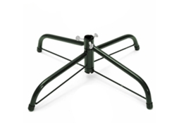 Suporte em Ferro para Árvore de Natal, Base Decoração Natalícia, Verde Escuro, com 35 Cm de Diâmetro, Ergonômico, Uso Diário STELASPLEN