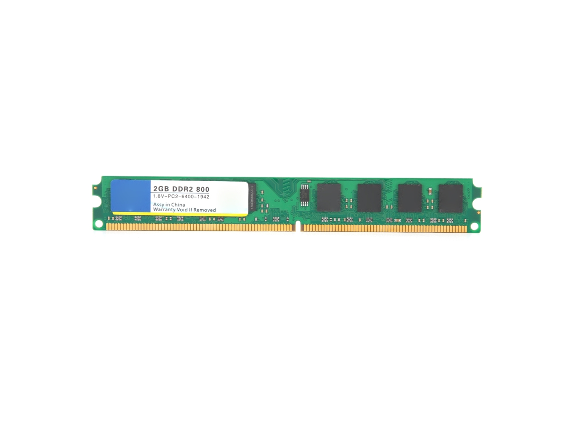 Módulo De Memória Xiede Desktop Computer Ddr2 2gb 800mhz Pc2‑6400 1.8v Para Amd
