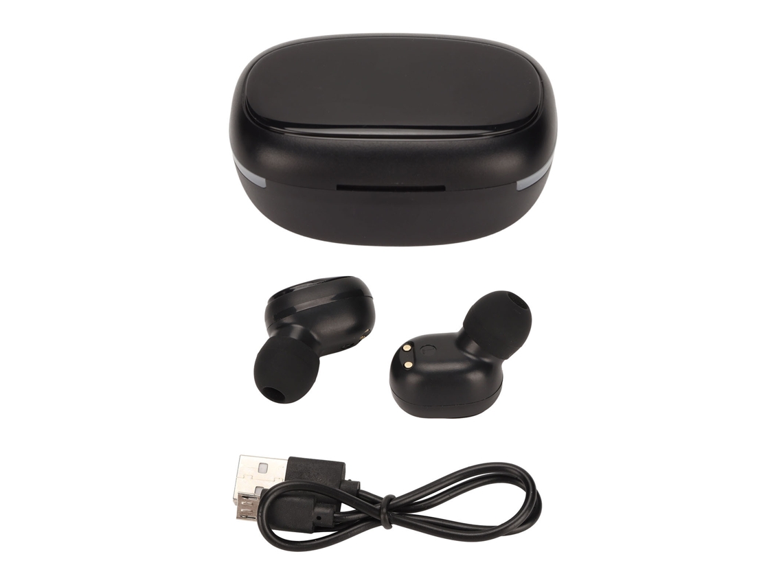 Fones de ouvido true wireless com estéreo e microfone EOOCOO