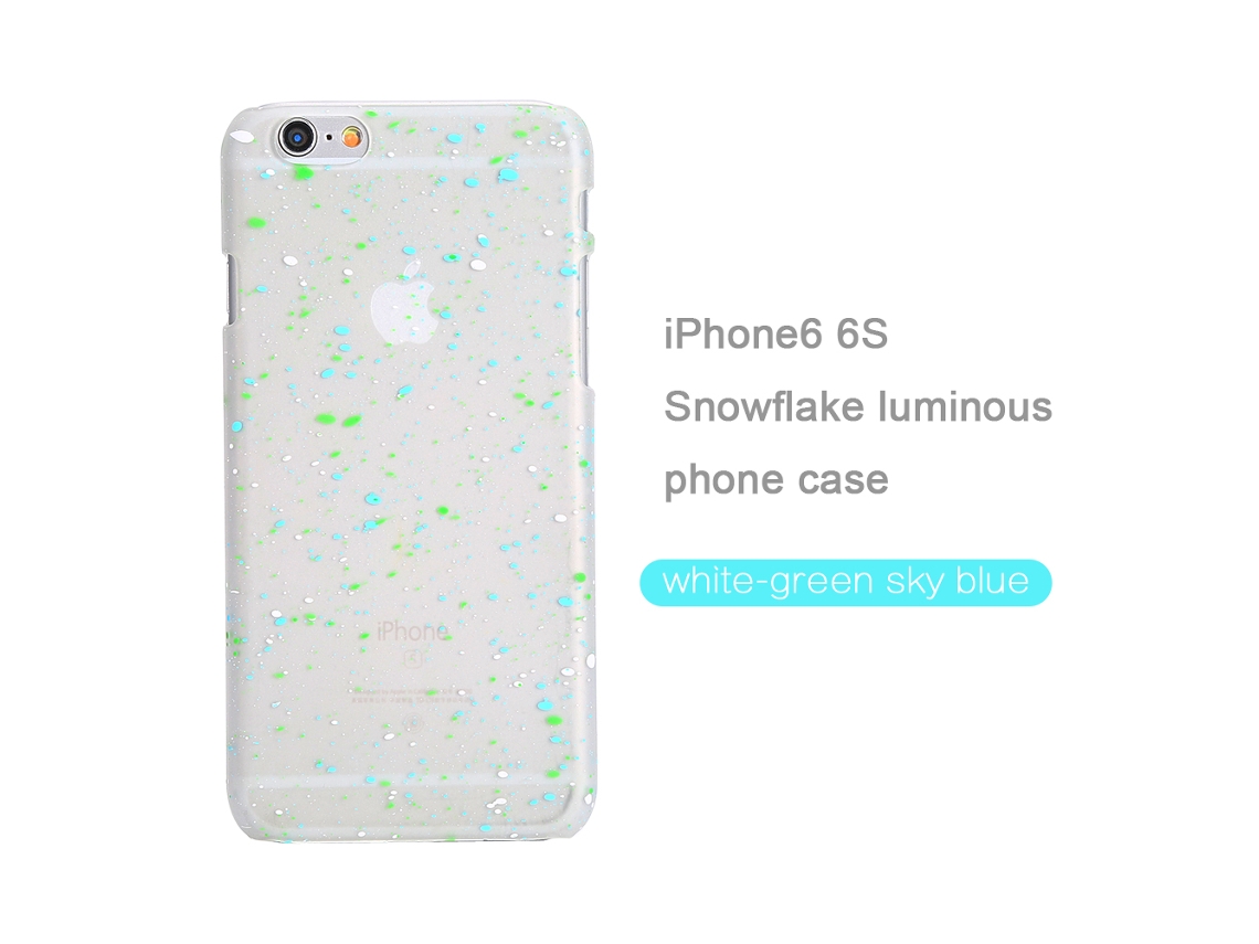 Capa de Telefone EOOCOO (floco de Neve Luminoso)