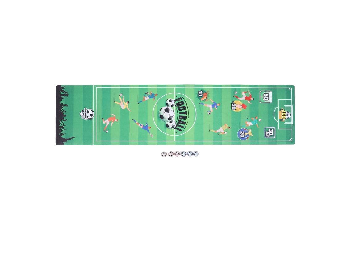 Jogo de Curling de Mesa com Tabuleiro e Bolas para Crianças e Adultos S/MARCA