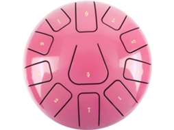 Tambor De Língua De Aço De 8 Polegadas E 11 Notas, Com Baquetas E Palhetas, Ideal Para Percussão E Meditação