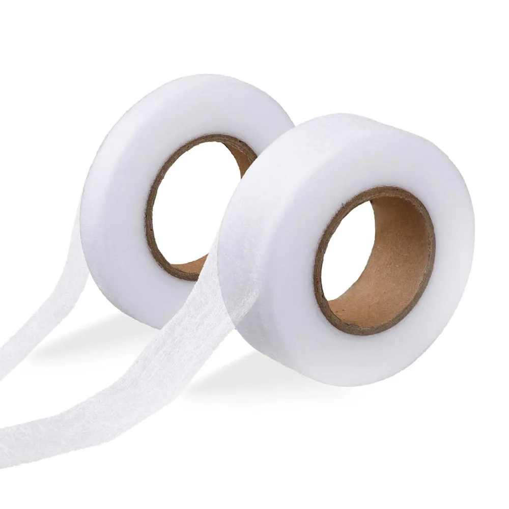 Fita Adesiva Dupla Face Termofusível de 64 M , Adequada para Chapéus, Roupas, Etc. MDUG (20 Mm de Largura)