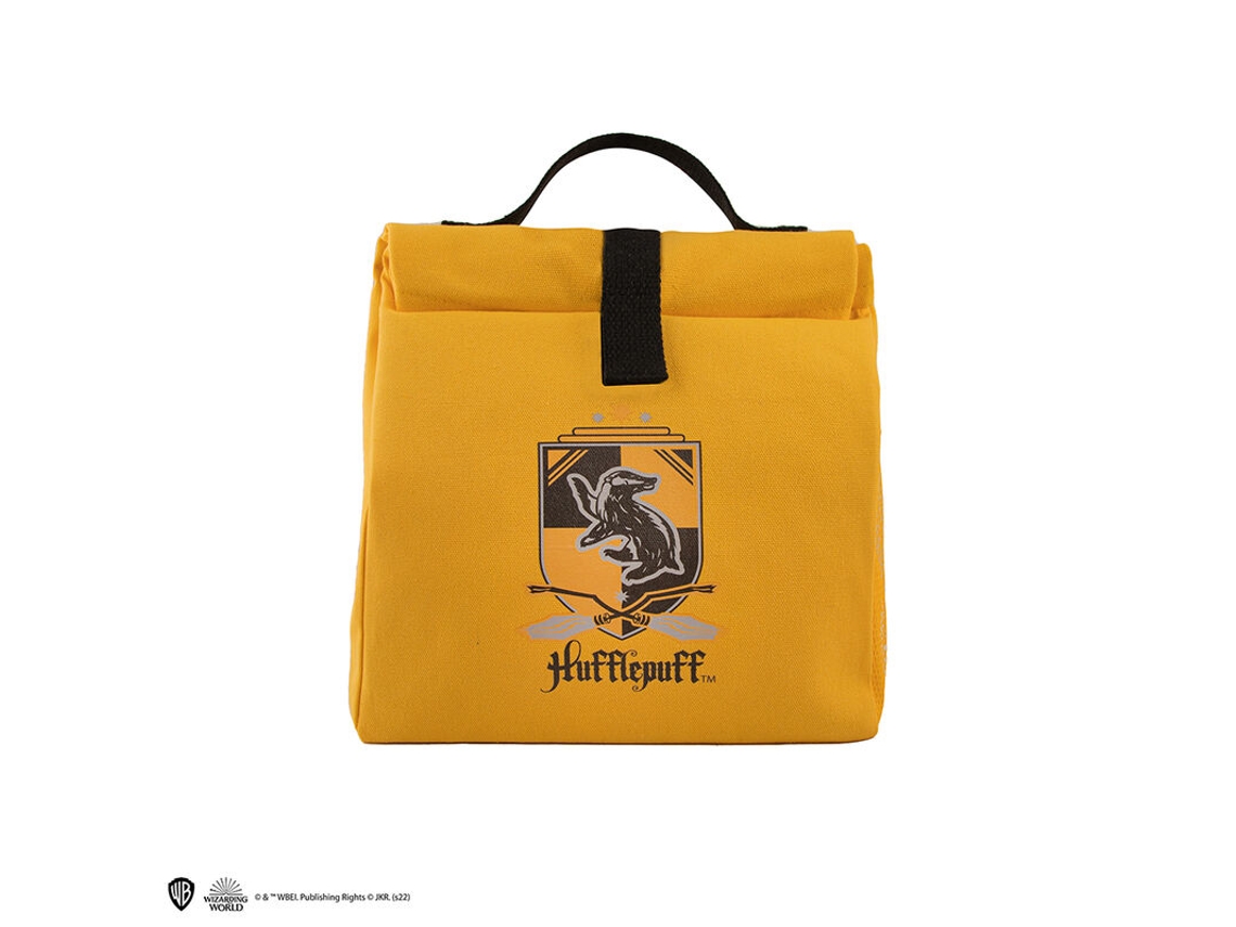 Bolsa Porta Alimentos Térmica Harry Potter Hufflepuff