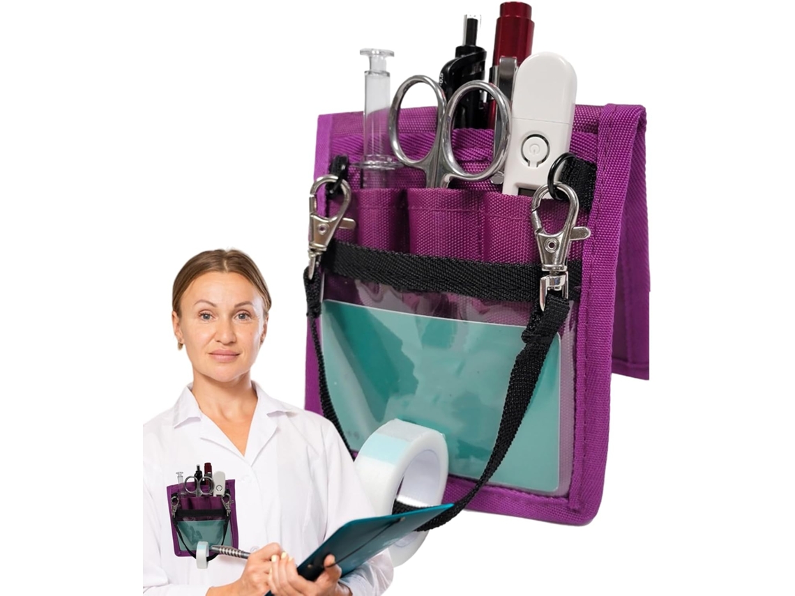 Organizador De Bolso Para Enfermeira, Pochete Para Enfermeira, Bolsa Organizadora De Bolso Para Enfermagem