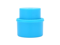 Tampa Portátil Azul Para Garrafa De Refrigerante, Ideal Para Uso Diário.
