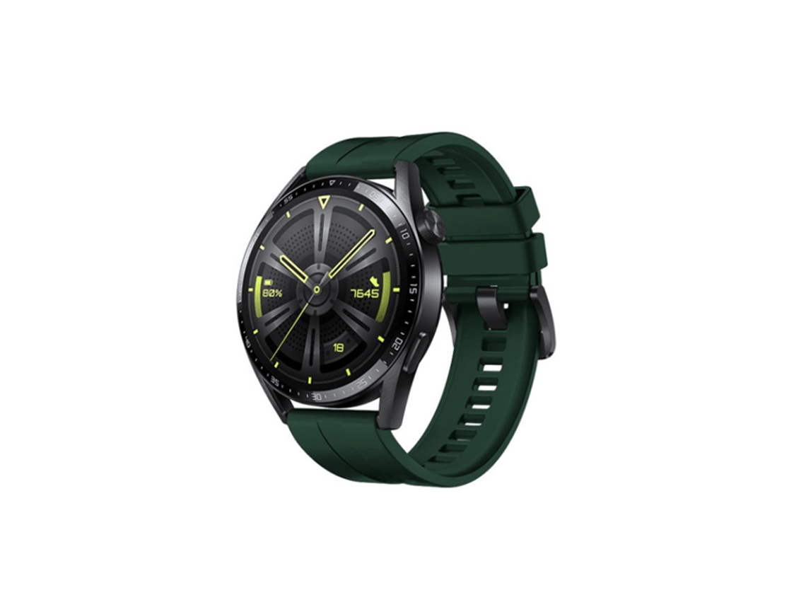Bracelete Silicone com Fivela GIFT4ME para Amazfit Cheetah 2 Pro Verde Escuro