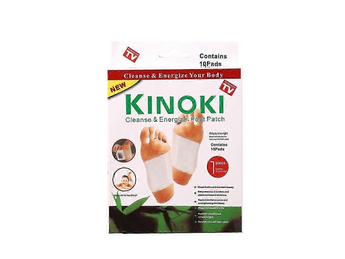 Relaxe Com O Kit De 10 A 50 Adesivos Detox Para Os Pés E Massageador