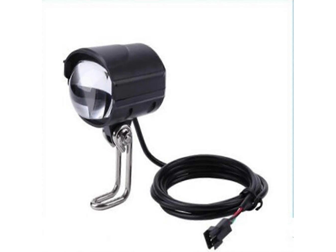 Lurelia Luz Bicicleta 1 Farol Led 2 Em 1 Para Bicicleta Elétrica E Scooter, À Prova D'água, Com Buzina Integrada