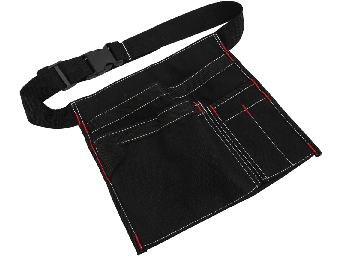 Bolsa De Cintura Em Lona Com Vários Bolsos, Bolsa Resistente Para Ferramentas De Eletricista, Adequada Para Uso Externo