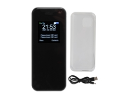 Mali telefone Móvel Portátil Mini Infantil com Cartazes Dobra Sim Dobra Standby 32mb+32mb Gato Branco