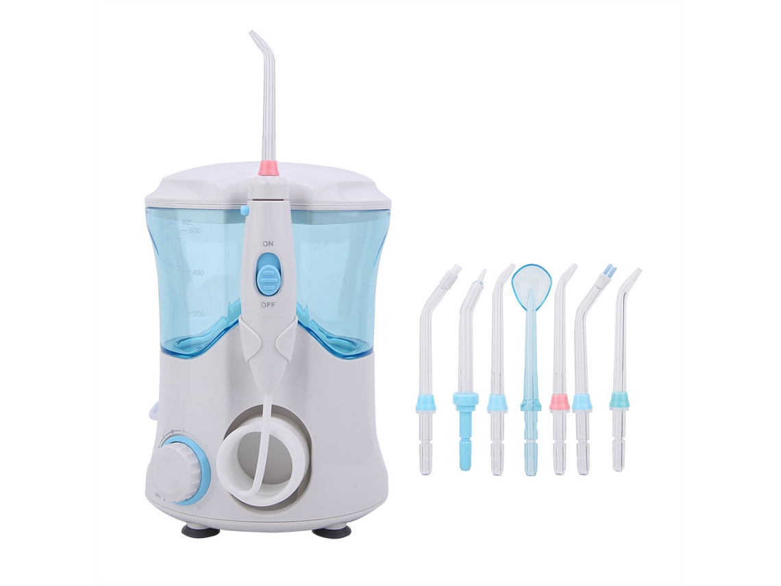 Laxiscreed Irrigador De Água Elétrico Para Limpeza De Dentes Em Casa Com Fio De Água
