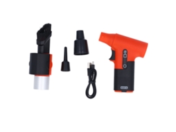 Secador de Ar Portátil Turbo 120000rpm Usb Vermelho