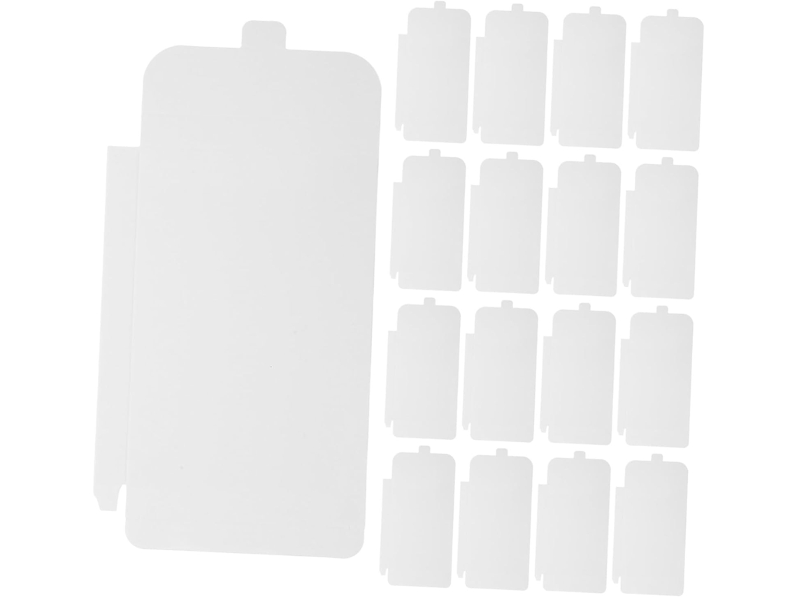 50 Peças Boîtes Emballage Papier Blanc Pour Expédition Fotos Cartes Cadeaux Et Convites Formato Voyage