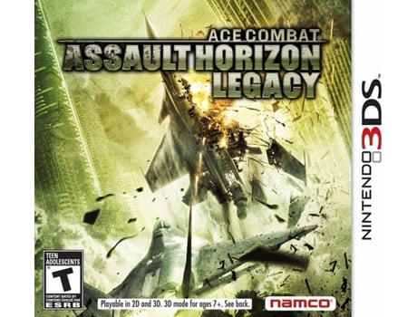 Jogo Nintendo 3DS Ace Combat Assault Horizon Legacy — Ação/Aventura | Idade mínima recomendada: 12