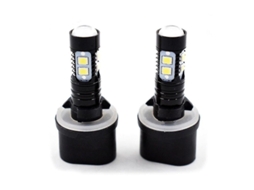 Kit De Lâmpadas Led Super Brilhantes Para Farol De Neblina Corvette C5 1997-2004 6000k Branco 880/899/893