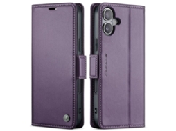 Capa Caseme Para Iphone 17 Com Suporte - Roxa