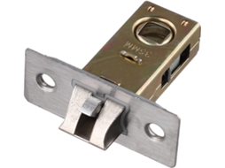Fechadura De Embutir Tubular Portas Internas, Trinco Reversível De Liga Zinco Com Ponta Bifurcada, Compatível Com