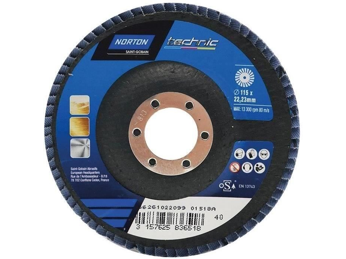 Disco Flap Convexo D 115 Mm Norton