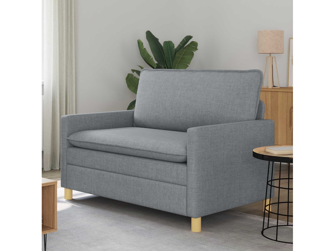 Vidaxl Sofá Cinzento-claro 126 X 81 X 87,5 Cm