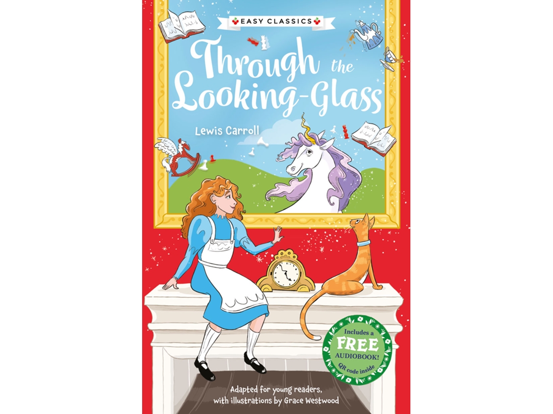 Livro Through The Looking Glass De Lewis Carroll (português Do Brasil)