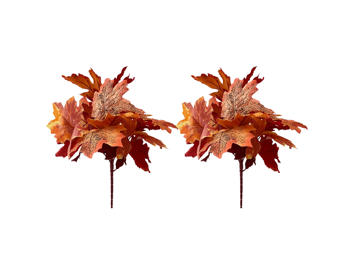 Laxiscreed Bouquet De Folhas De Ácer Velho Para Decoração De Outono E Ação De Graças