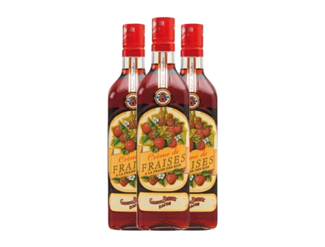Licor Creme GABRIEL BOUDIER Fraises Garrafa Medium (0.5 L - 3 Unidades)
