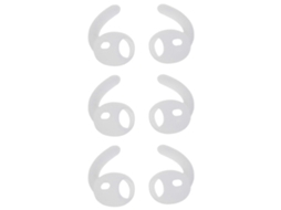 Ganchos de Orelha para Airpods 2, Capas Silicone Fones Ouvido, Acessórios Apple Suportes An Tiderrapantes Ouv GOKOCO