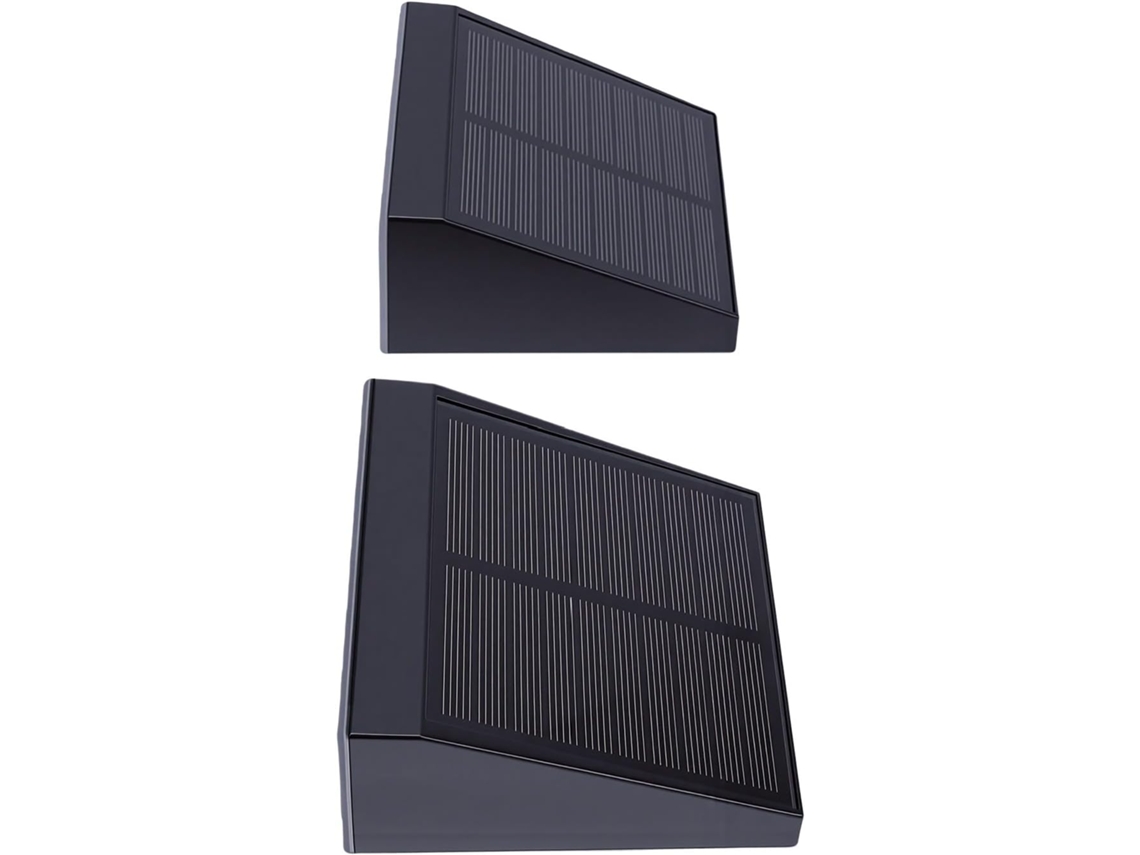 Conjunto De 2 Luminárias Solares Externas Com Sensor De Movimento